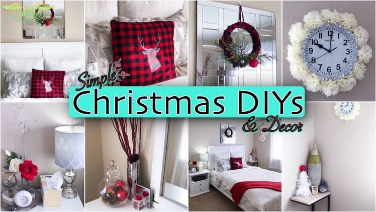 ????Christmas decor || 5 insanely easy DIYs || Guest bedroom