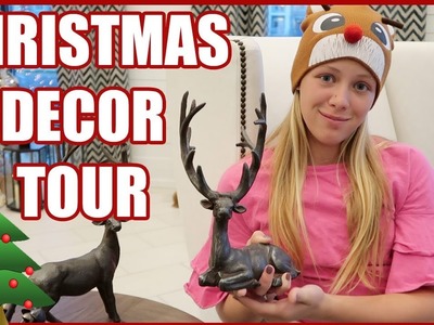 CHRISTMAS DECORATIONS TOUR | Vlogmas Day 4