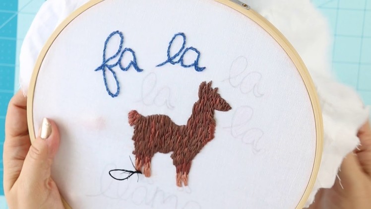 Christmas Embroidery Designs  - Fa La Llama