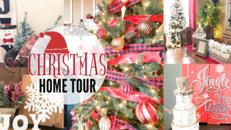 CHRISTMAS HOUSE TOUR | RUSTIC CHRISTMAS DECOR | CHRISTMAS DECORATING IDEAS