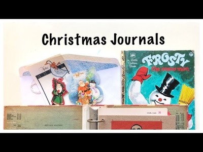 Christmas Junk Journals: Etsy Update: Christmas Book Ephemera