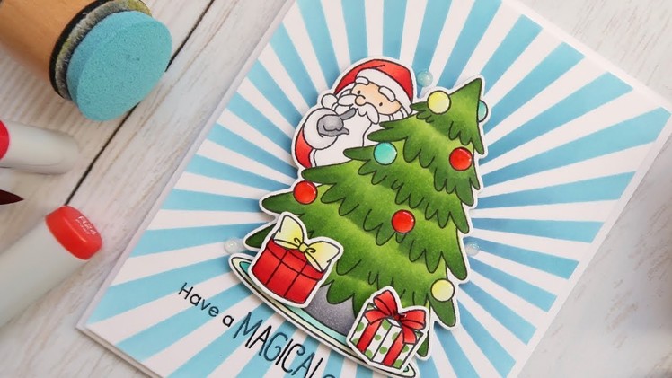Copic Coloring a Magical Christmas Scene with Laura Sterckx