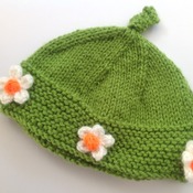 Daisy Hat - Infant - Green