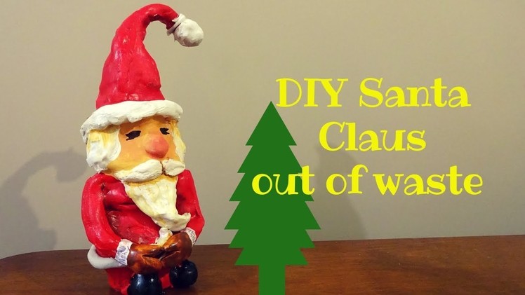 DIY SANTA CLAUS.CHRISTMAS DIY. CHRISTMAS DECORATION IDEAS