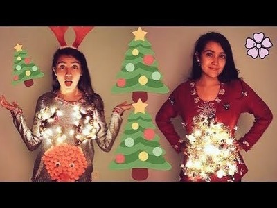 DIY Ugly Christmas Sweaters ♥︎