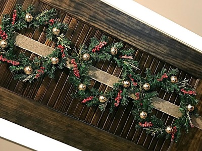 Dollar Tree Christmas Wreaths - Inexpensive & Easy Christmas Decorating