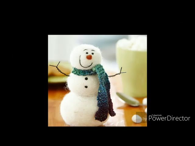 Easy Christmas craft Ideas For Kids School (Snowman)????☃️☃️