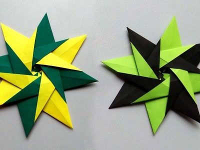 Easy Origami Christmas Star l 1 Minute Craft