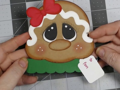 Enhancing Your Gingerbread Christmas Die Cuts