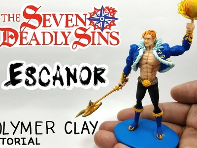 Escanor - The Seven Deadly Sins[Nanatsu no Taizai] - Polymer Clay Tutorial