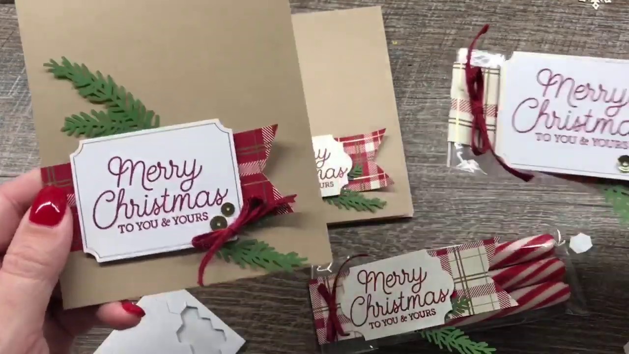 How to create quick and easy Christmas cards and treats November 2018 Paper Pumpkin Alternatives