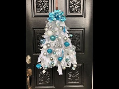 How to make a Christmas tree wreath using a UITC tree board