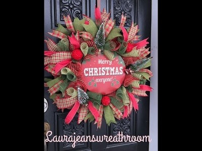 How to make a Christmas Wreath