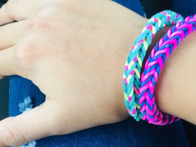 How to make a double rainbow loom bracelet?!!!