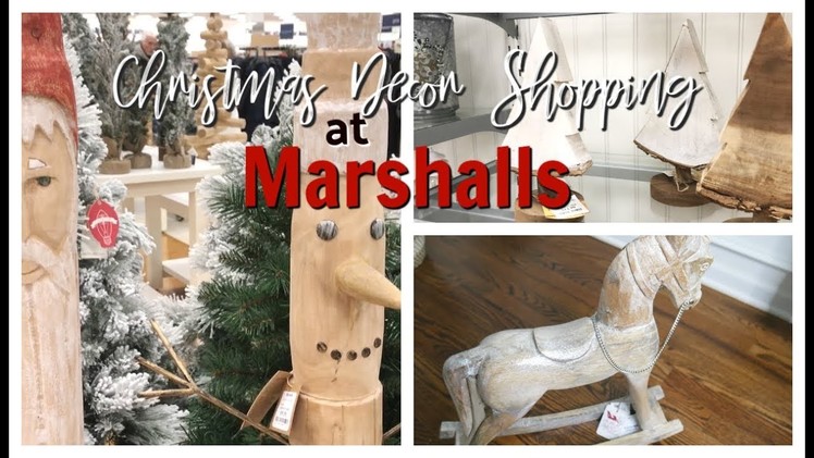 MARSHALLS CHRISTMAS DECOR  2018  | COME SHOP WITH ME & SMALL HAUL ????