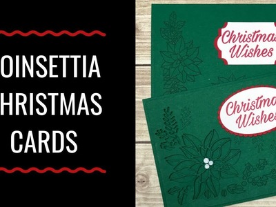 Poinsettia Christmas Card Ideas