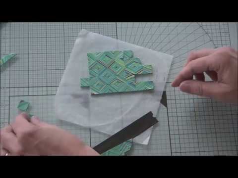 Polymer Clay Scrappy Quilt Squares Veneer