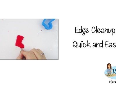 Quick & Easy Edge Cleanup - Polymer Clay Tutorial