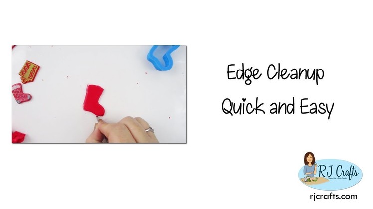 Quick & Easy Edge Cleanup - Polymer Clay Tutorial