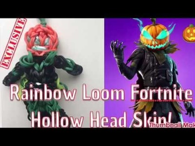 Rainbow Loom Fortnite Hollow Head Skin | MintManatee