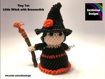 Rainbow Loom Loomigurumi Tiny Tot Broomstick for Little Witch