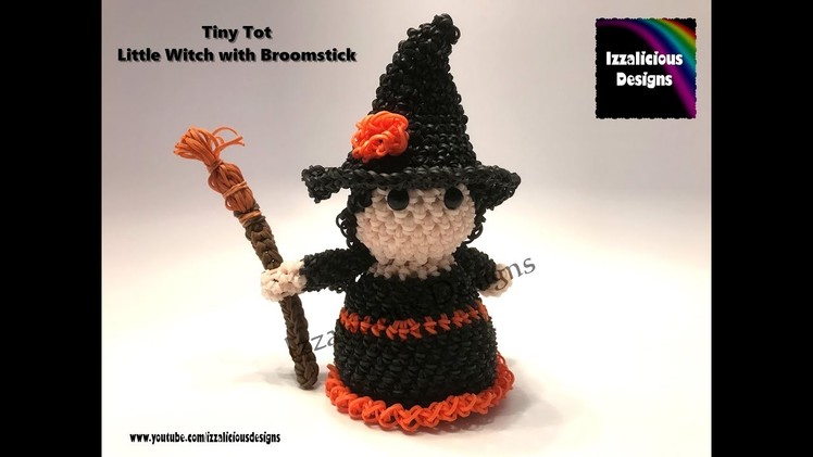 Rainbow Loom Loomigurumi Tiny Tot Broomstick for Little Witch