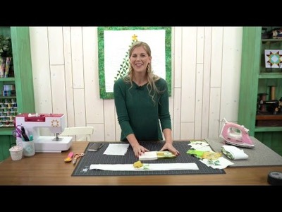 REPLAY: Quilt up a Pinwheel Christmas Tree Wall hanging with Misty