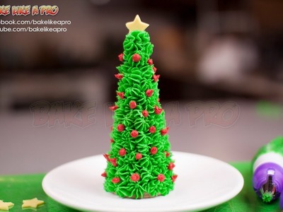 Sugar Cone Christmas Tree Tutorial