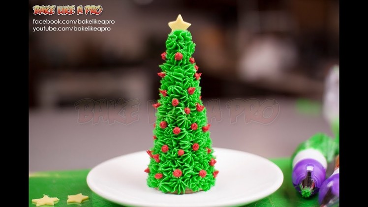 Sugar Cone Christmas Tree Tutorial