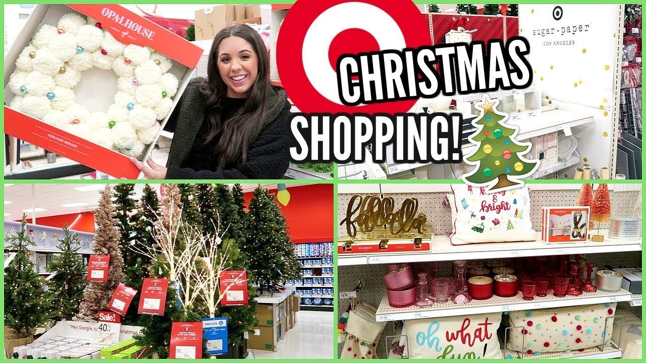 TARGET SHOP WITH ME FOR CHRISTMAS DECOR!