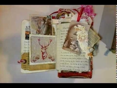 Thinking about Christmas December Daily's Junk Journal Share