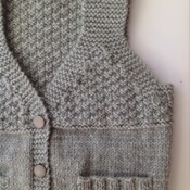 Waistcoat - Grey - 12/24months