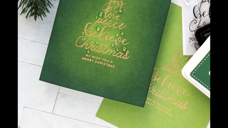 Yippee for Yana: Simplistic Christmas Cards