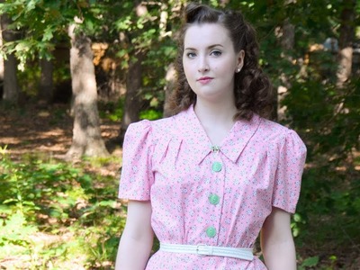1940's Afternoon Dress : Sewing Through the Decades