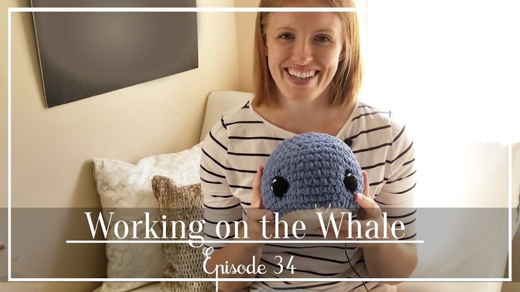 Amigurumi Whale. .attempt 2! (or three. or four. .)