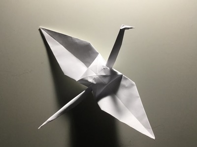 [ASMR] Origami Tutorial #1: Shadowy Crane