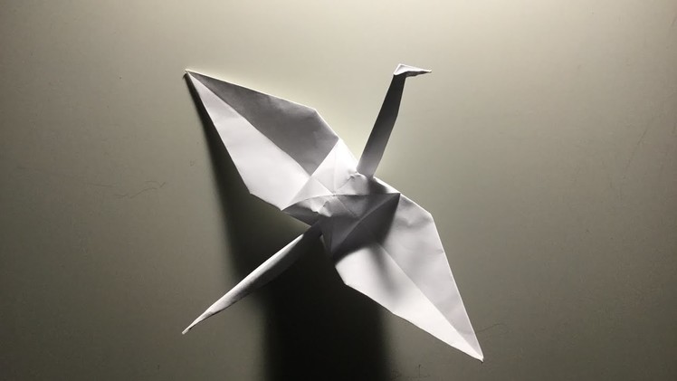[ASMR] Origami Tutorial #1: Shadowy Crane