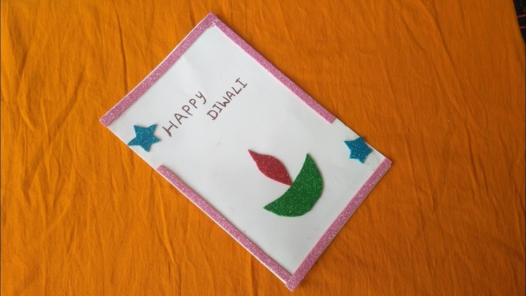 DIY Diwali Greeting Card|| Hand-Made Greeting Card Diwali Special!!