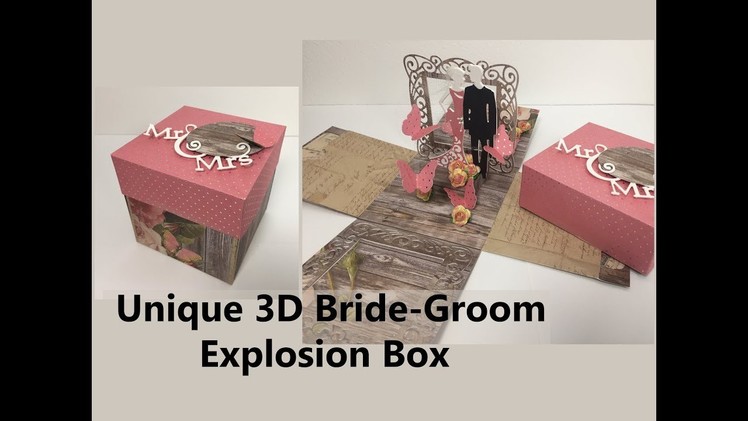 DIY Unique Wedding | Anniversary Explosion Box | Handmade