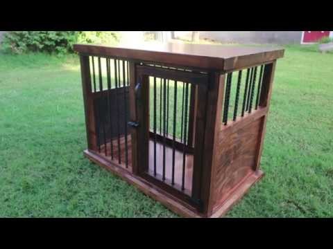 DIY Wooden Dog Crate