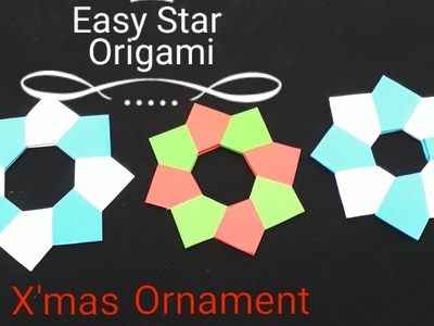 Easy origami star for beginners l origami christmas ornaments easy