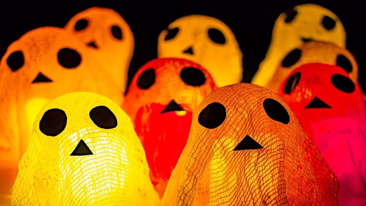 GHOOST ???? 6 Easy and Cool DIY HALLOWEEN Decor Ideas