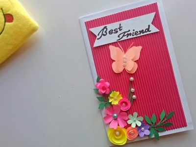 Handmade friendship card || friendship day card