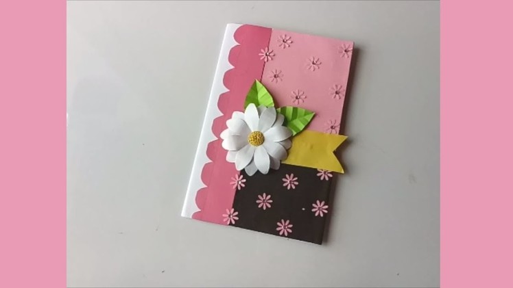 Handmade MISS YOU CARD idea\\complete tutorial.
