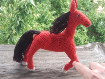 Horse Toy Amigurumi Tutorial #2 ????  Örgü