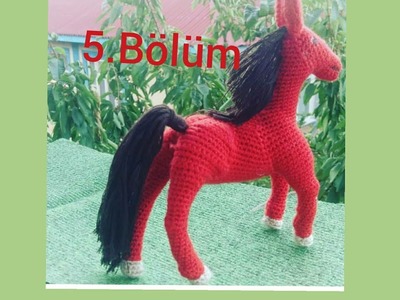 Horse Toy Amigurumi Tutorial #5 ????  Örgü
