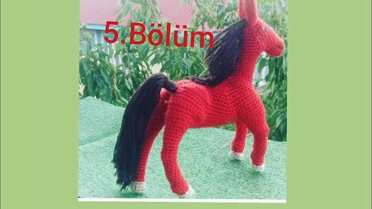 Horse Toy Amigurumi Tutorial #5 ????  Örgü
