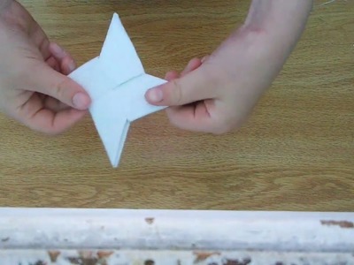 How to make a. Origami ninja star ????