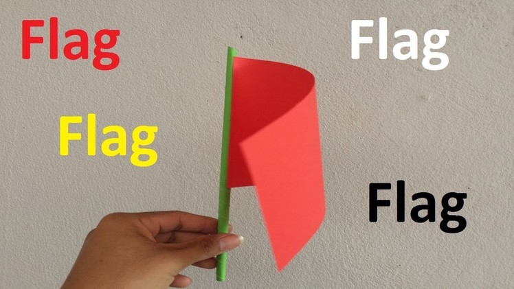 How to make a paper easy flag | Origami Paper Easy and Simple Flag