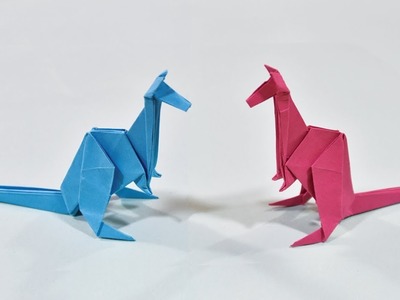How to Make a Paper Kangaroo - Origami Kangaroo